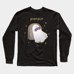 Scorpio Sleeping Ghost Long Sleeve T-Shirt